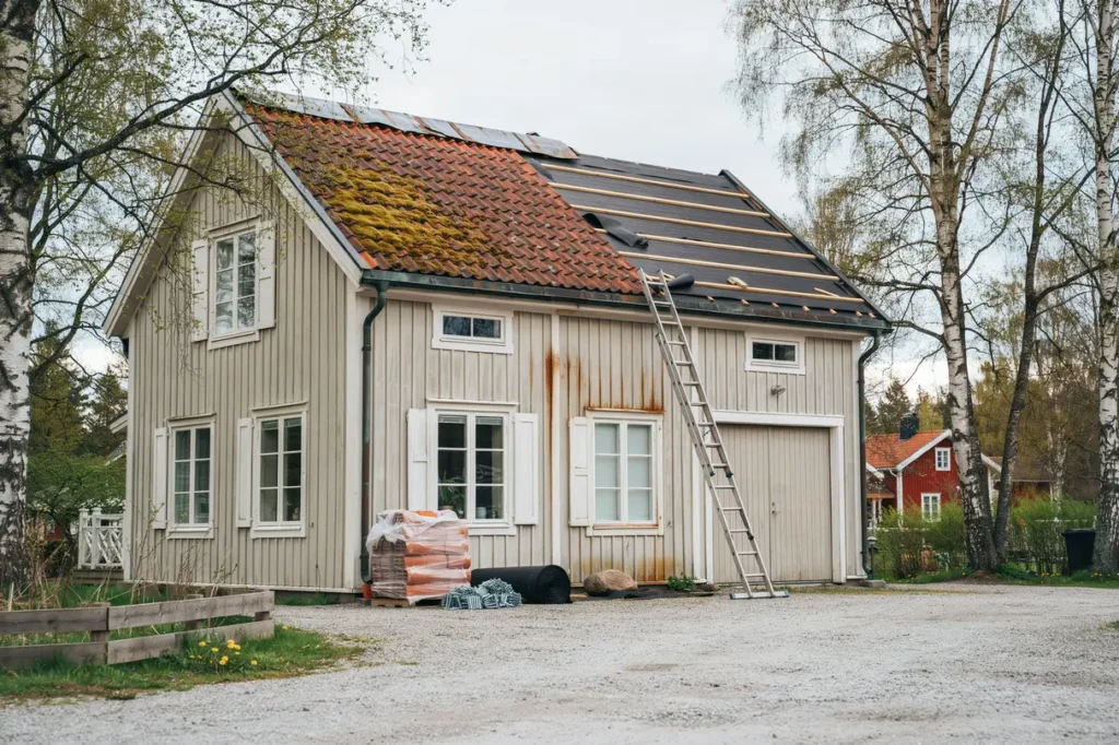 takbyte eller oml ggning av tak s v ljer du r tt l sning f r huset
