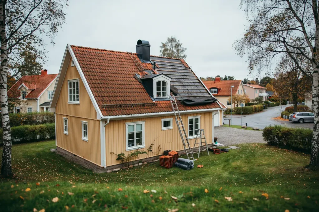 underlagspapp p taket n r den beh ver bytas och hur du undviker fuktskador